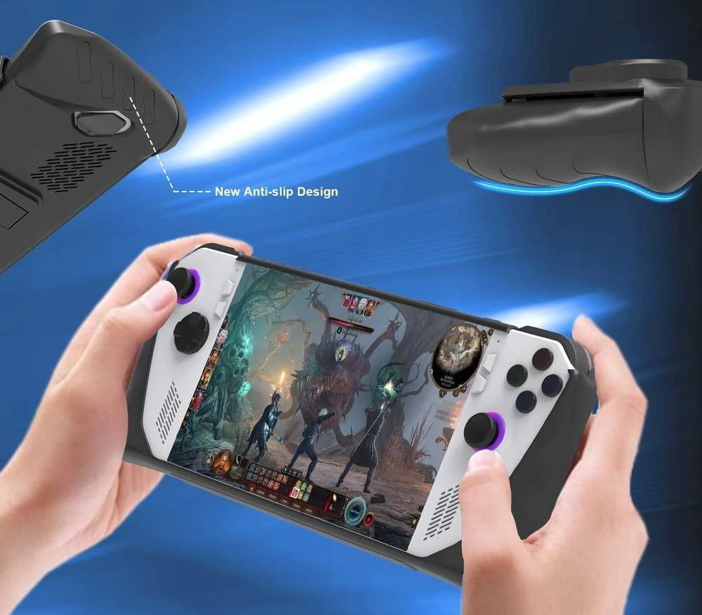 JYS Dėklas 2in1 priekis galas, skirtas konsoliniam kompiuteriui Asus Rog Ally JYS-RA005-V3 (SB8173)