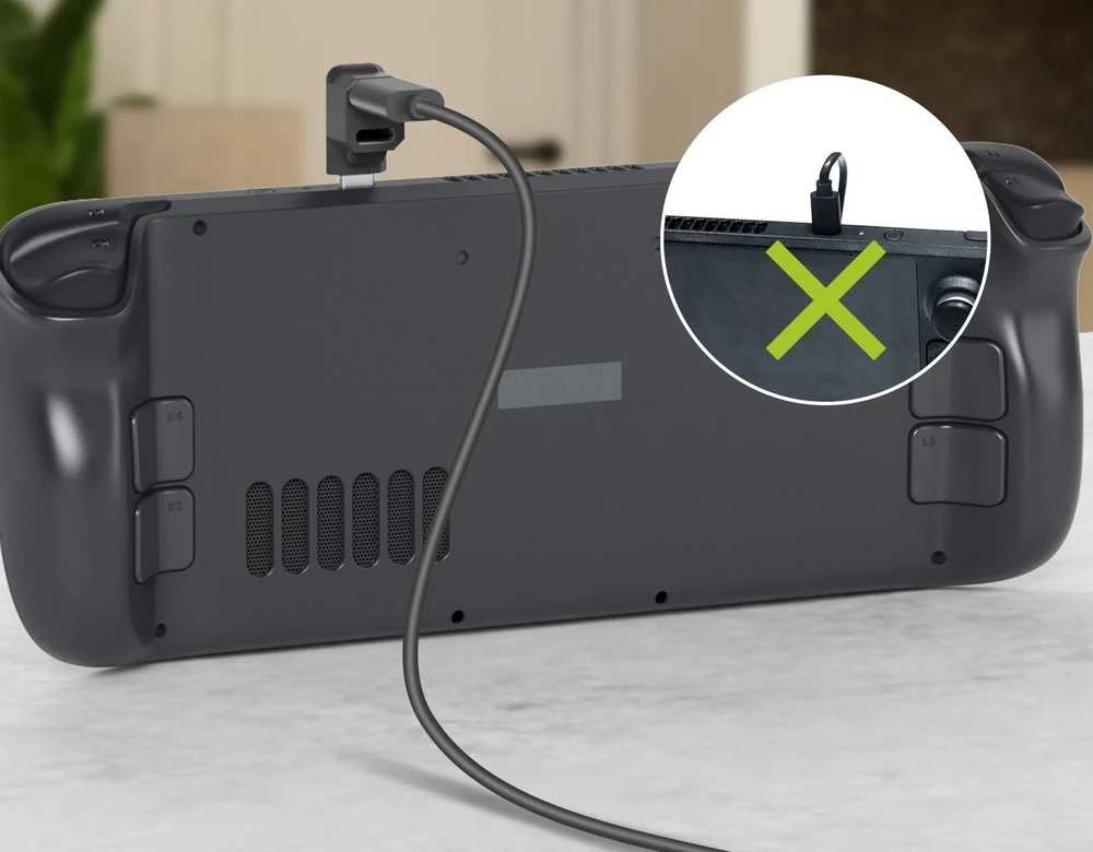 JYS Rinkinys do Steam Deck / Nintendo Switch OLED / Osłony na Joystick + Adapteris na 2x Type-C + Stojak JYS-SD015 (SB7540)