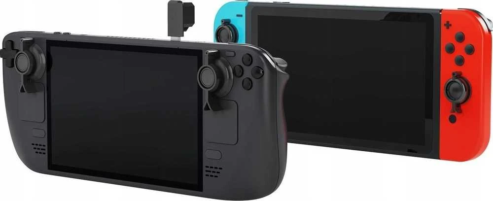 JYS Rinkinys do Steam Deck / Nintendo Switch OLED / Osłony na Joystick + Adapteris na 2x Type-C + Stojak JYS-SD015 (SB7540)