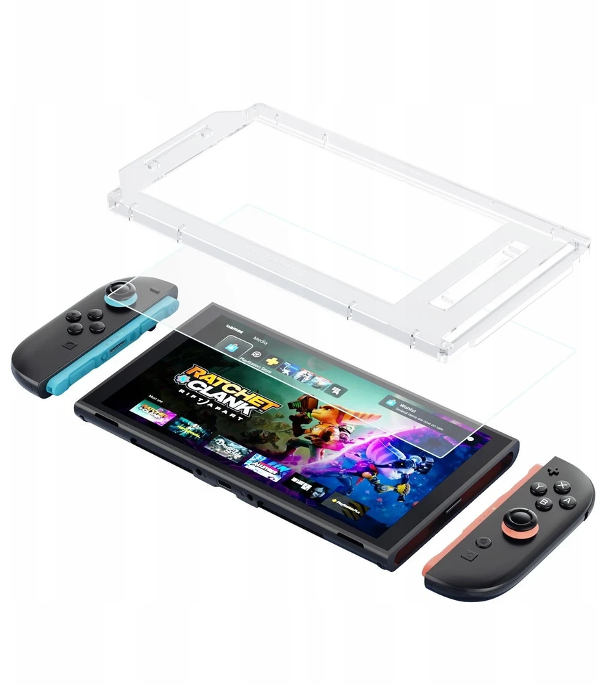 JYS Grūdintas stiklas Nintendo Switch 2 LCD ekranui JYS-NS2312 (SB11123)
