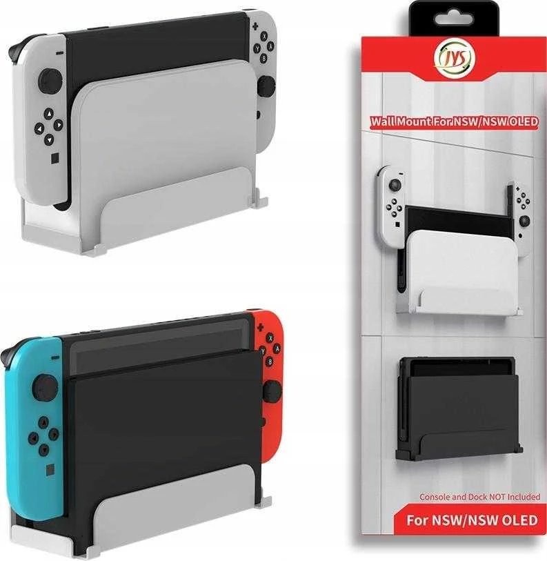 JYS Laikiklis sieninis laikiklis, skirtas „Nintendo Switch Oled“ ir „Nintendo Switch“ / „NS230“ konsolėms