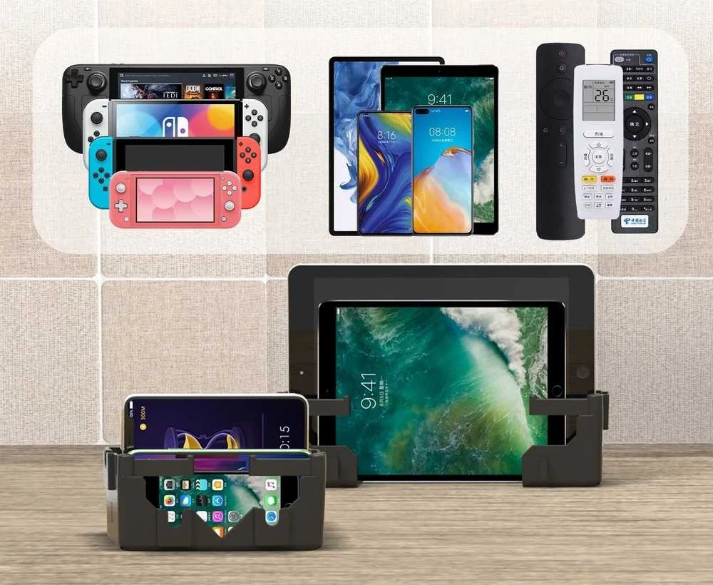 jys Laikiklis sieninis laikiklis, skirtas „Nintendo Switch“ / „Switch Oled“ / „Switch Lite“ / „Steam Deck“ + Priedai / Ns247