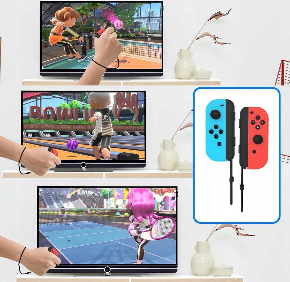 JYS 9in1 priedų rinkinys, skirtas Joy-Con Nintendo Switch / Nintendo Switch Oled NS236