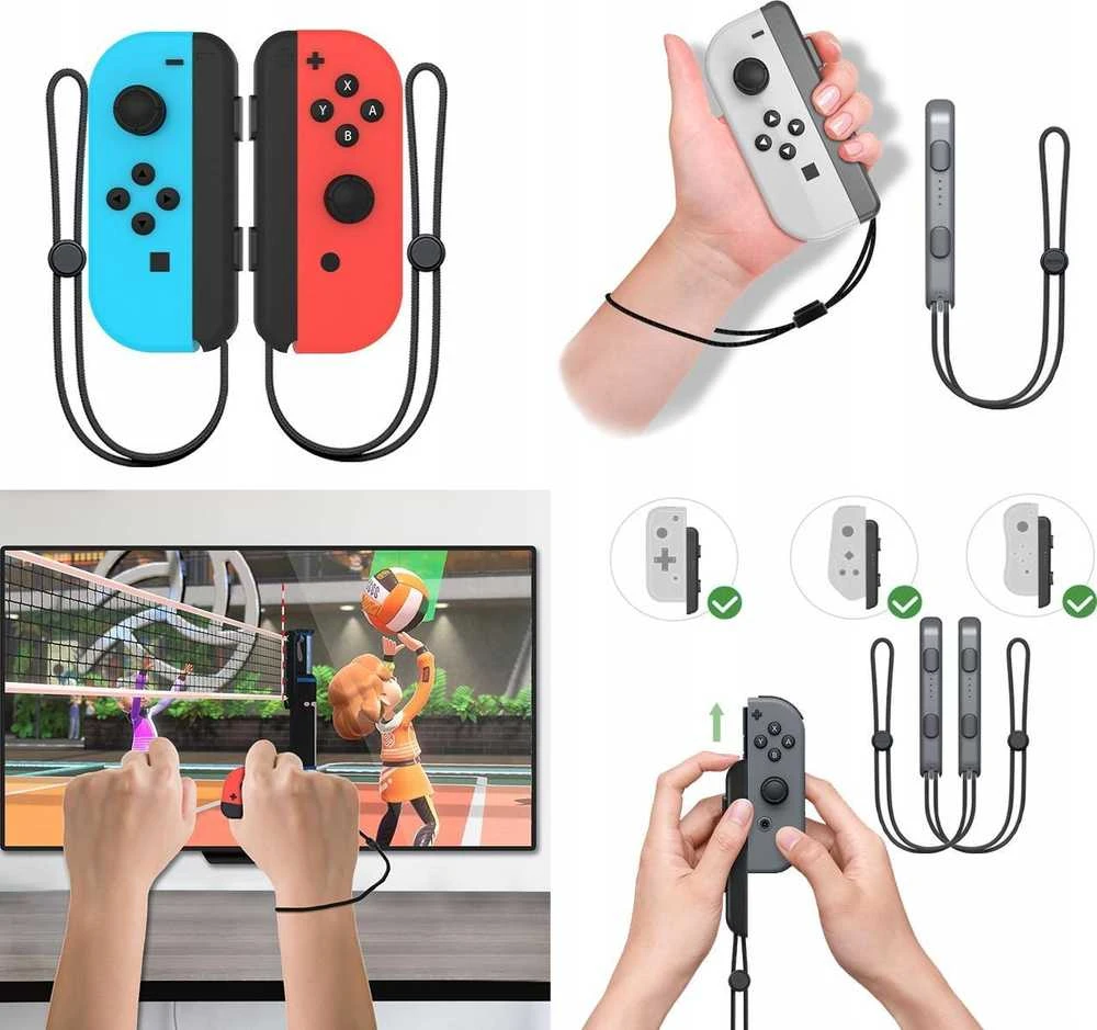 JYS 9in1 priedų rinkinys, skirtas Joy-Con Nintendo Switch / Nintendo Switch Oled NS236
