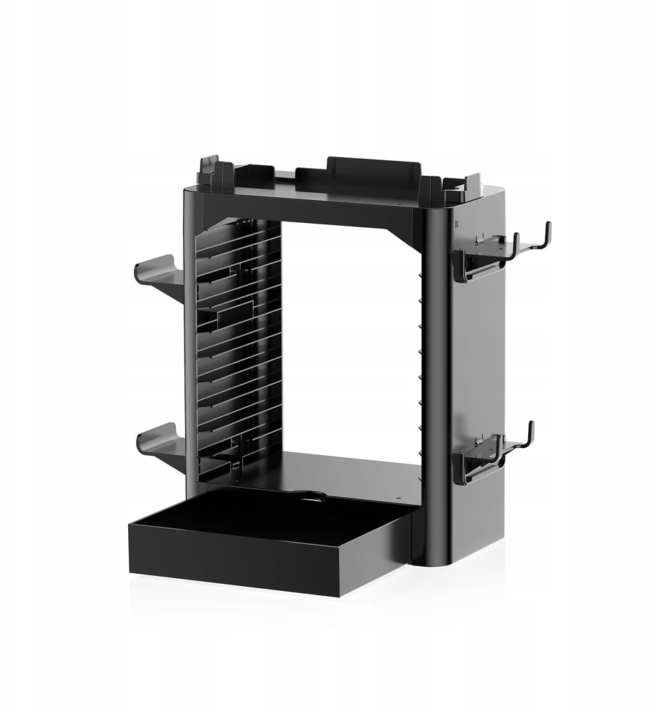 JYS organizatoriaus stovas, skirtas Nintendo Switch 2 NS2 OLED žaidimų pultams JYS-NS153B-V2, juodas (SB11526)