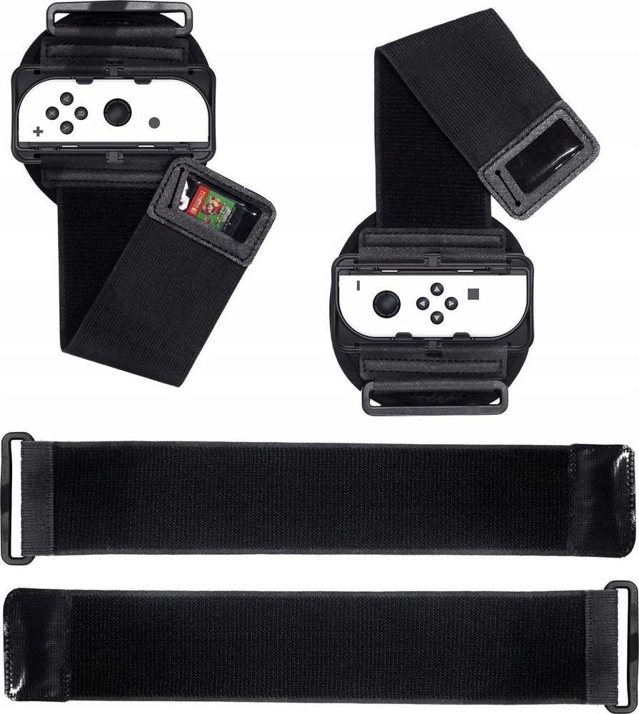 jys Dirželio apyrankės priedas, skirtas „Nintendo Switch“ / „Switch Oled“ + 2x Dirželio prailginimai NS245