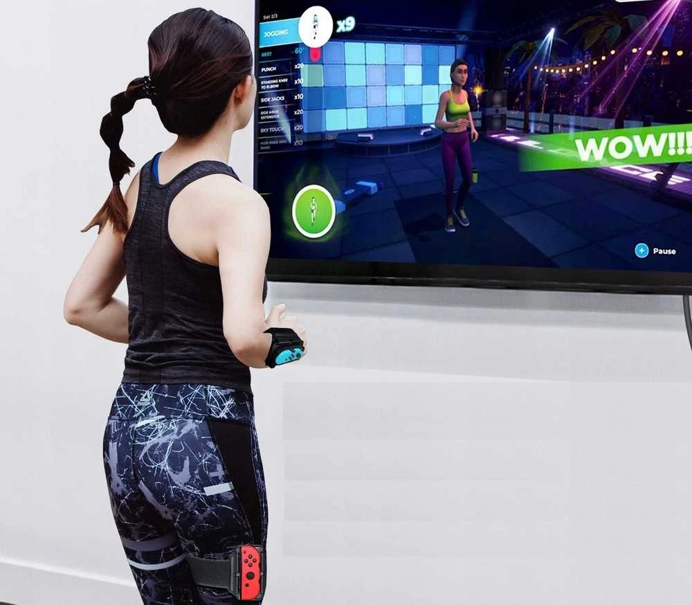 jys Dirželio apyrankės priedas, skirtas „Nintendo Switch“ / „Switch Oled“ + 2x Dirželio prailginimai NS245