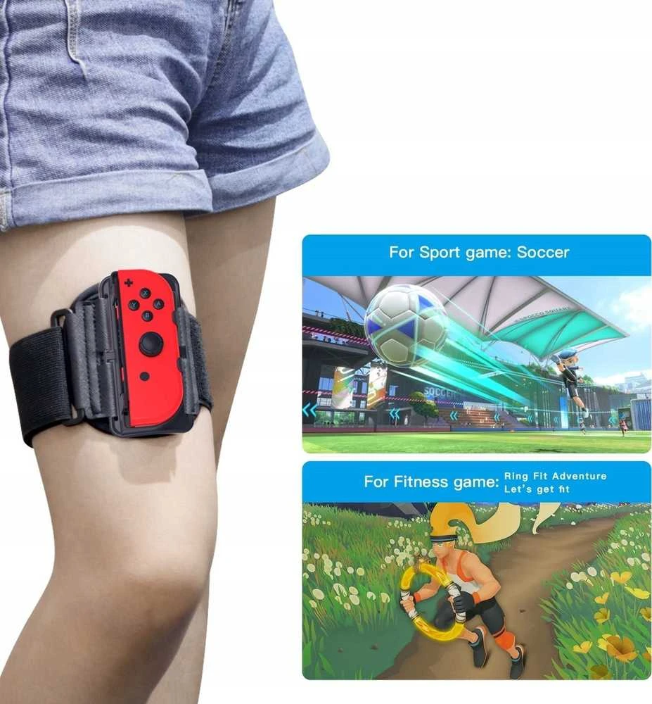 jys Dirželio apyrankės priedas, skirtas „Nintendo Switch“ / „Switch Oled“ + 2x Dirželio prailginimai NS245