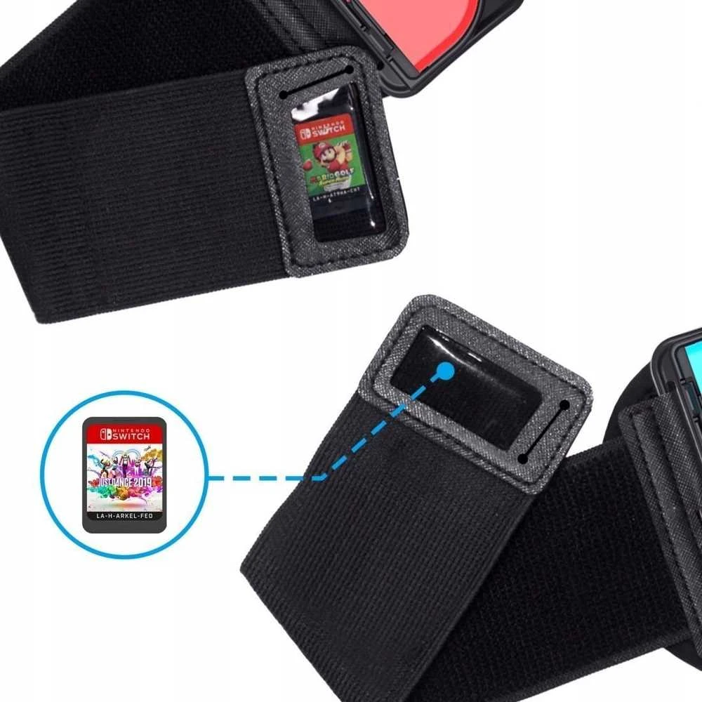 jys Dirželio apyrankės priedas, skirtas „Nintendo Switch“ / „Switch Oled“ + 2x Dirželio prailginimai NS245