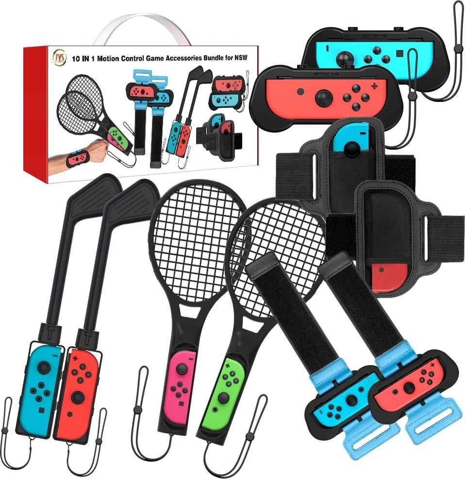 JYS 10in1 tvirtinimo rinkinys, skirtas Nintendo Switch