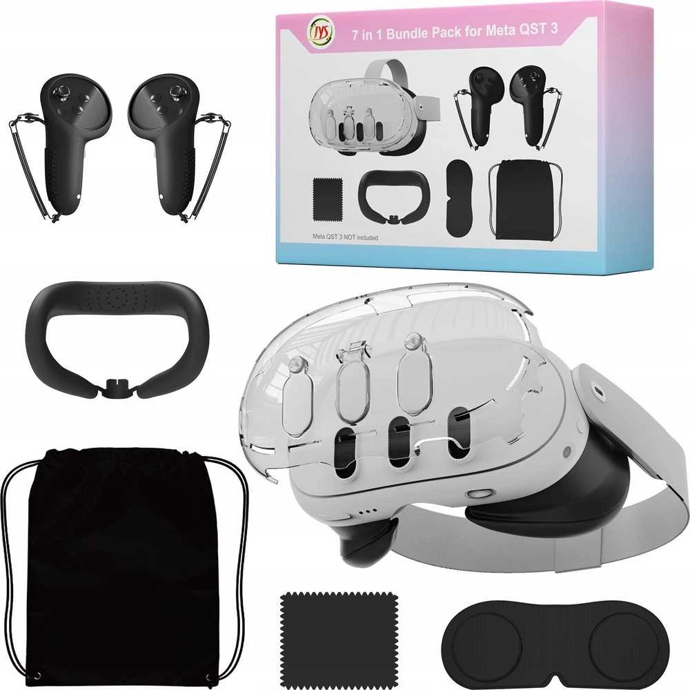 JYS rinkinio priedai Apsauginis dėklas, skirtas Vr Meta Quest 3 akiniams / Mq011