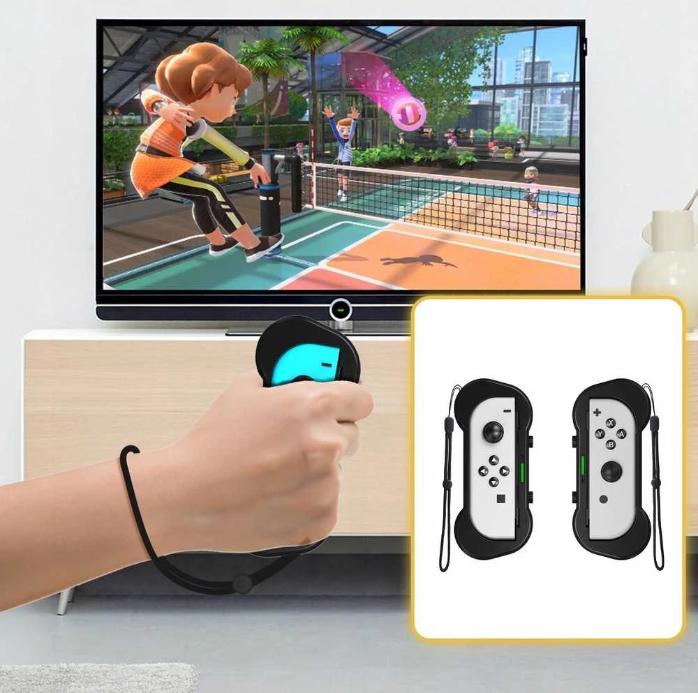 JYS Rinkinys 12x Priedai Uchwyty Sport Nintendo Switch / Oled / Ns241