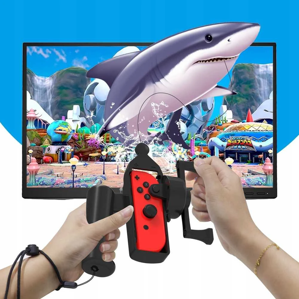 Laikiklis Meškerė Do Joy-con Nintendo Switch/ Switch Oled Do Gry Ace Angler /Jys-ns248