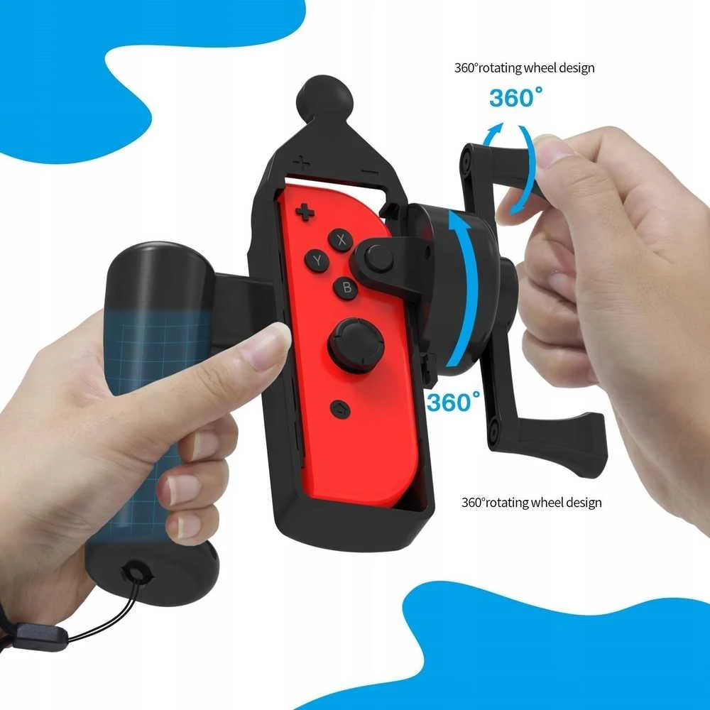 Laikiklis Meškerė Do Joy-con Nintendo Switch/ Switch Oled Do Gry Ace Angler /Jys-ns248