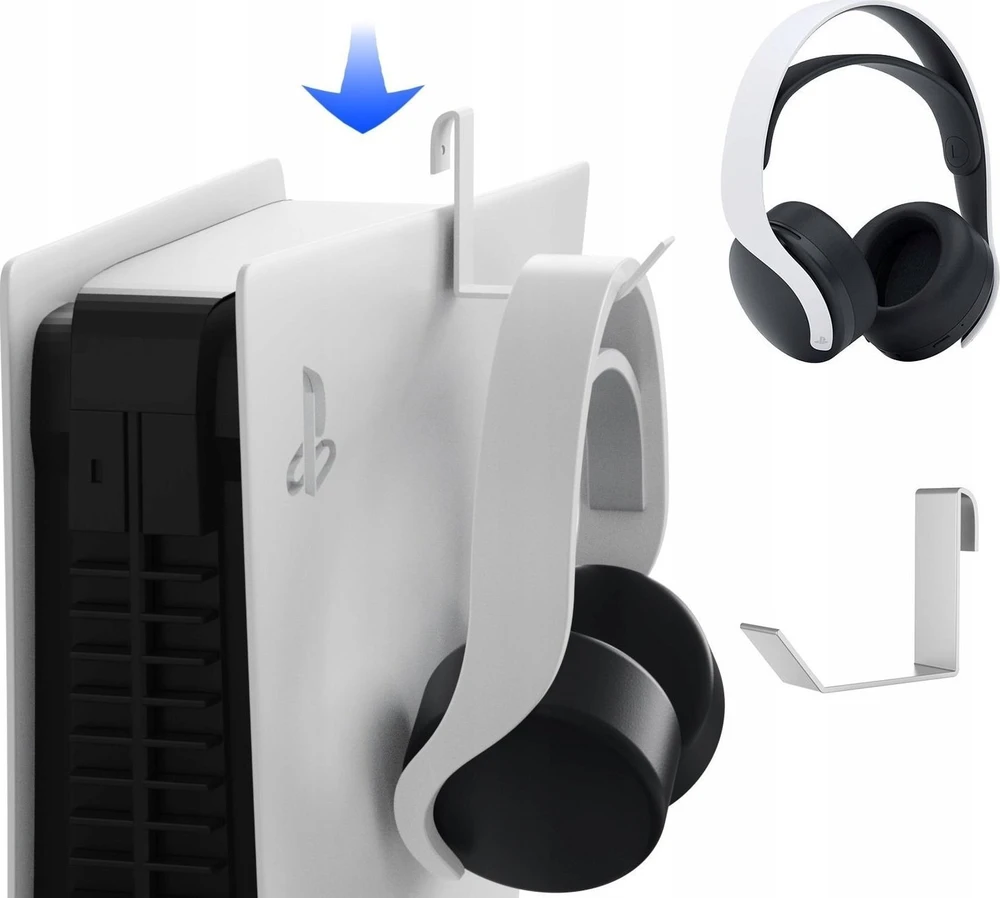 „JYS“ sieninis laikiklis + 2 viename įkroviklis, skirtas „Sony PlayStation PS5“ / „PS5“ (PS5181)