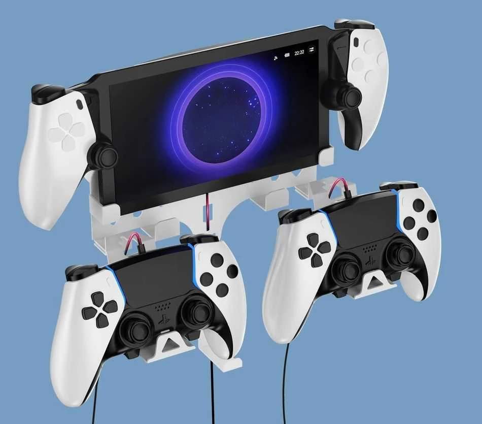 JYS Sieninis laikiklis Sony PlayStation PS Portal P5211-v2 + Priedai (SB9404)