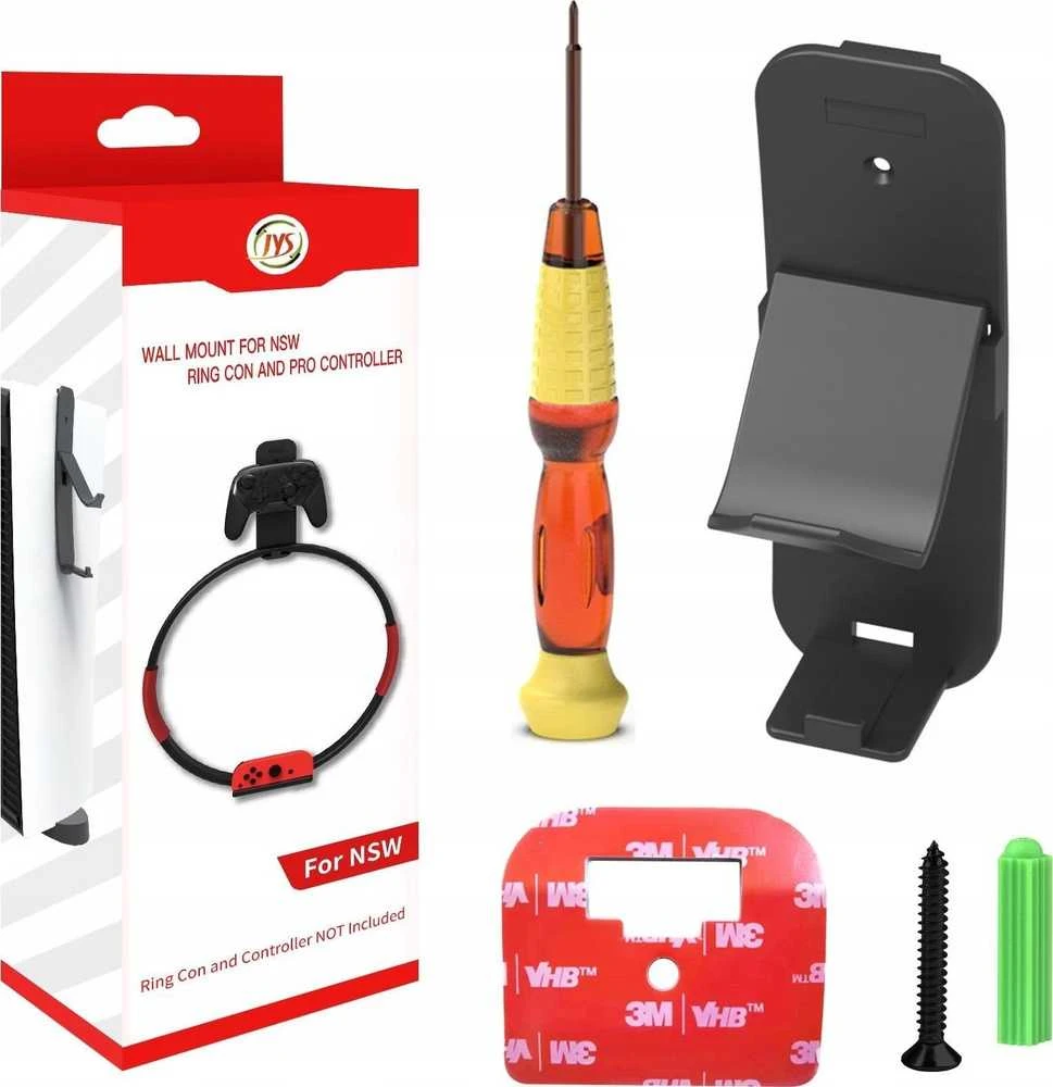 jys Laikiklis 2-in-1 sieninis laikiklis, skirtas „Pad“ + „Ring-con“, skirtas „Nintendo Switch“ / „Switch Oled“ / P5243 / NS243