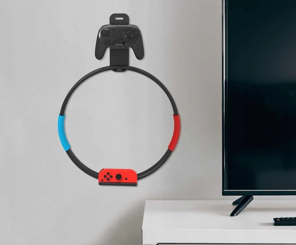 jys Laikiklis 2-in-1 sieninis laikiklis, skirtas „Pad“ + „Ring-con“, skirtas „Nintendo Switch“ / „Switch Oled“ / P5243 / NS243