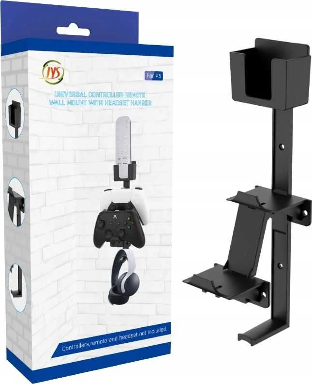 JYS 3in1 sieninė kabykla PS5, PS4, XBOX, Nintendo Switch priedams