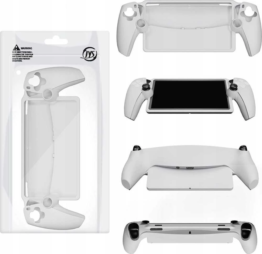 JYS Silikoninis dėklas, skirtas „Sony PlayStation Portal P5183“ konsolei, baltas (SB8170)