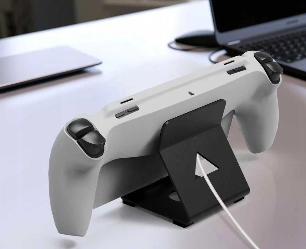 JYS Silikoninis dėklas, skirtas „Sony PlayStation Portal P5183“ konsolei, baltas (SB8170)