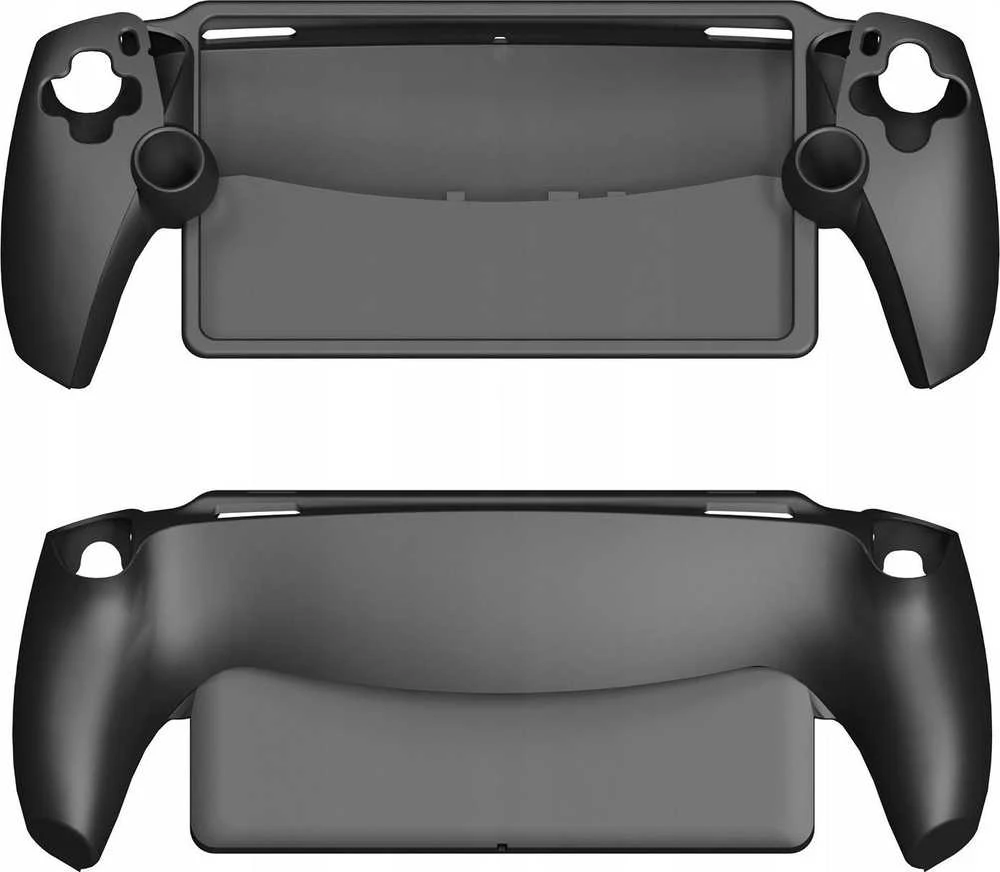 JYS silikoninis dangtelis su rankena, skirtas „PlayStation Portal P5183“, juodas (SB8169)
