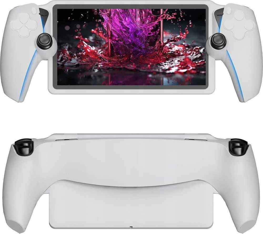 JYS Silikoninis dėklas, skirtas „Sony PlayStation Portal P5183“ konsolei, baltas (SB8170)