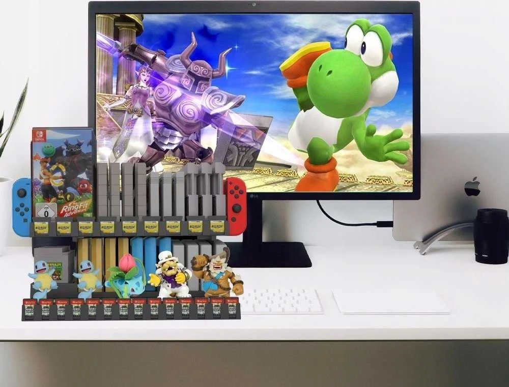jys organizatorius / Žaidimų aikštelė „Game Boy“ / „Snes“ / „N64“ / „Nes“ / „Fc“ / „Sfc“ / „HVC-MR“ / „Nds3“ / „3ds“ ir „Nintendo Switch“ / „Switch Oled“ / „Ns198“ konsolėms