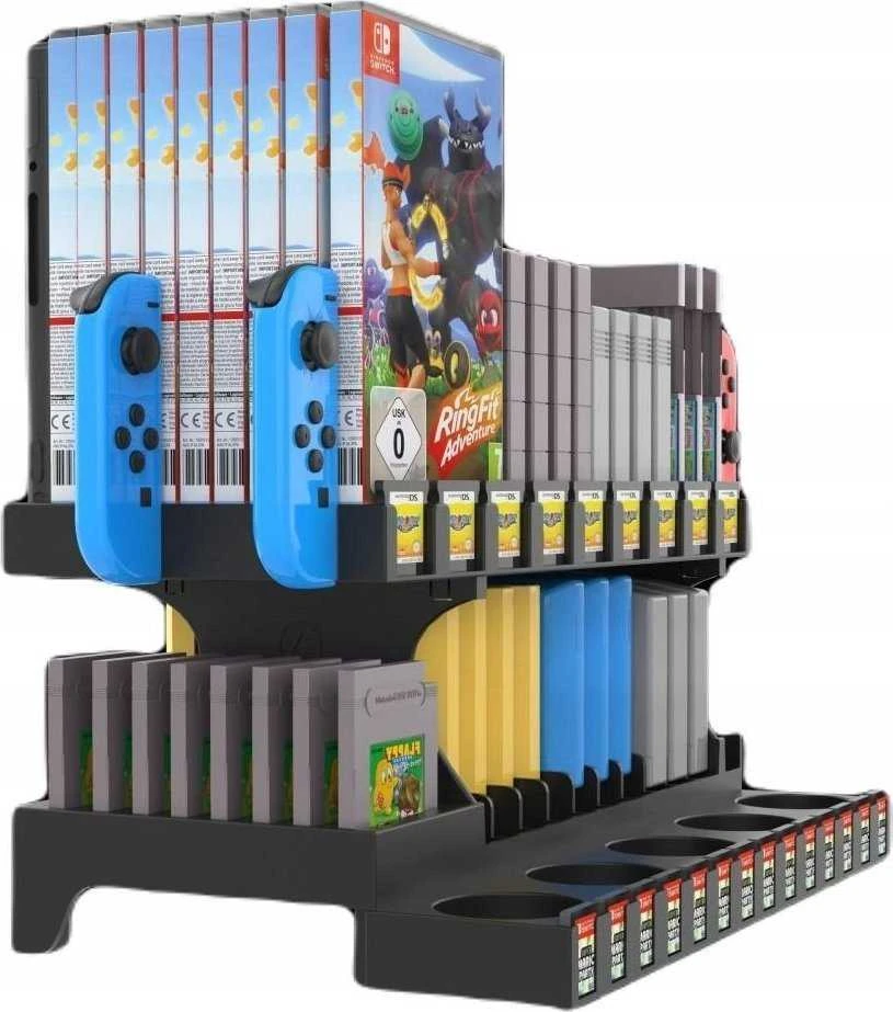jys organizatorius / Žaidimų aikštelė „Game Boy“ / „Snes“ / „N64“ / „Nes“ / „Fc“ / „Sfc“ / „HVC-MR“ / „Nds3“ / „3ds“ ir „Nintendo Switch“ / „Switch Oled“ / „Ns198“ konsolėms