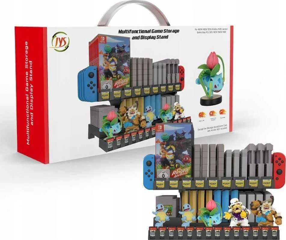 jys organizatorius / Žaidimų aikštelė „Game Boy“ / „Snes“ / „N64“ / „Nes“ / „Fc“ / „Sfc“ / „HVC-MR“ / „Nds3“ / „3ds“ ir „Nintendo Switch“ / „Switch Oled“ / „Ns198“ konsolėms