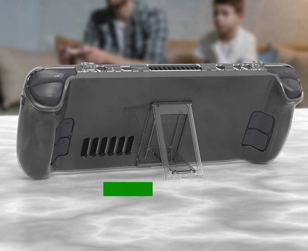 „JYS“ dėklas + stovas „Steam Console Deck“ skaidrus Jys-sd003