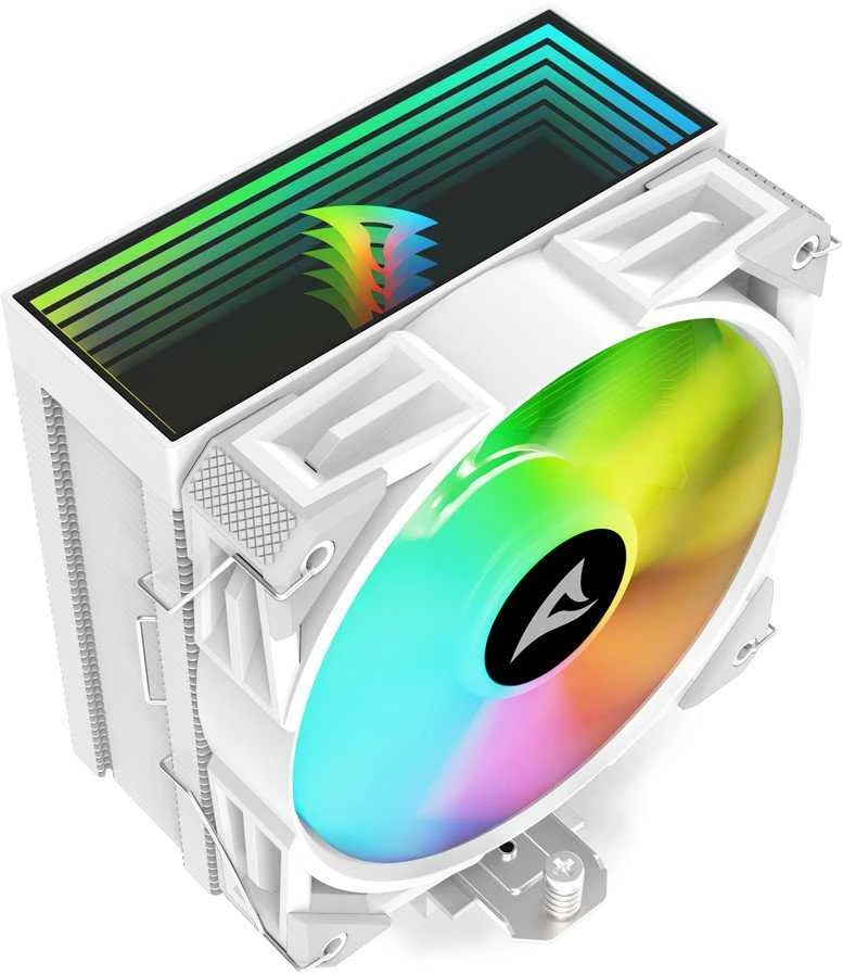 K Sharkoon A40 RGB balta