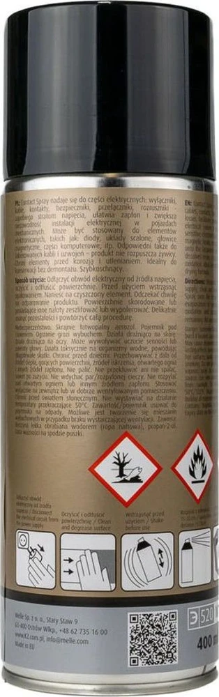 Kontaktų valiklis K2 SPRAY, 400 ml