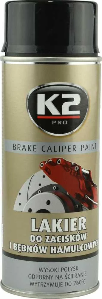 Melle K2 LAKIER STABDŽIŲ APKABŲ PURŠKALAS – Juodas 400ml