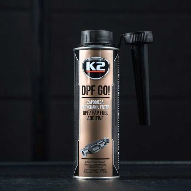 K2 DPF GO! su piltuvėliu 250ml
