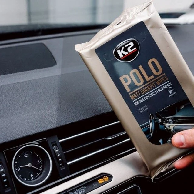 Melle K2 MATINĖS SERVETĖLĖS PRIETAISŲ SKYDELIUI ENERGY SHOT POLO Matinis WIPES 24 VNT.
