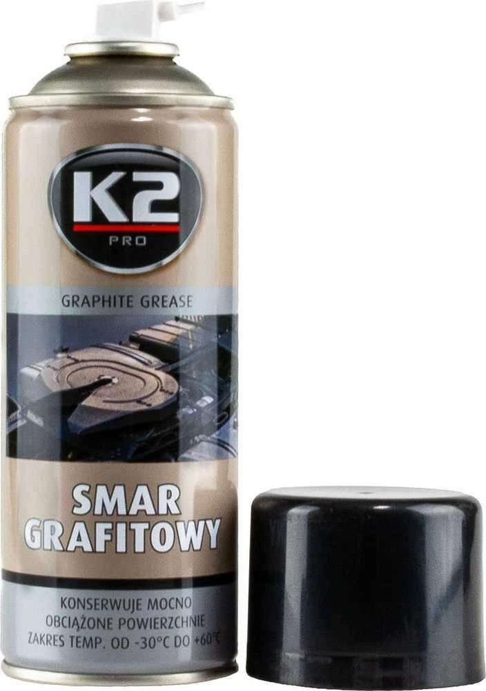 K2 Tepalas grafitinis 400ml purškiamas
