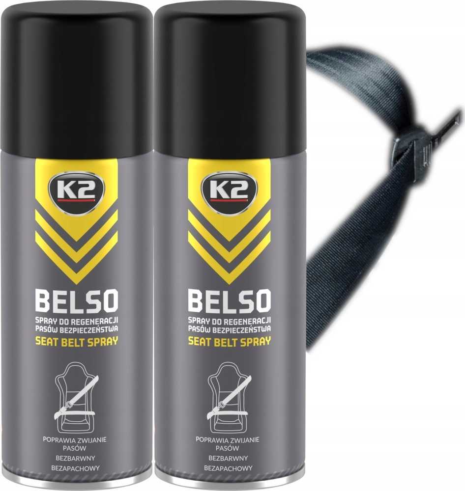 Melle K2 Belso saugos diržų regeneravimo purškiklis 400 ml