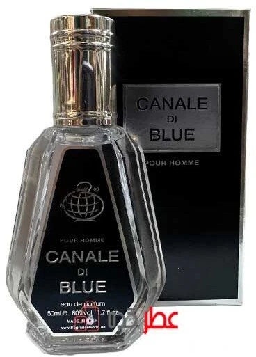 Fragrance World Canale Di Mėlyna EDP parfumuotas vanduo vyrams, 100 ml