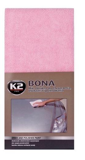 Mikropluošto šluostė BONA K2 PRO 40x40 Geltona