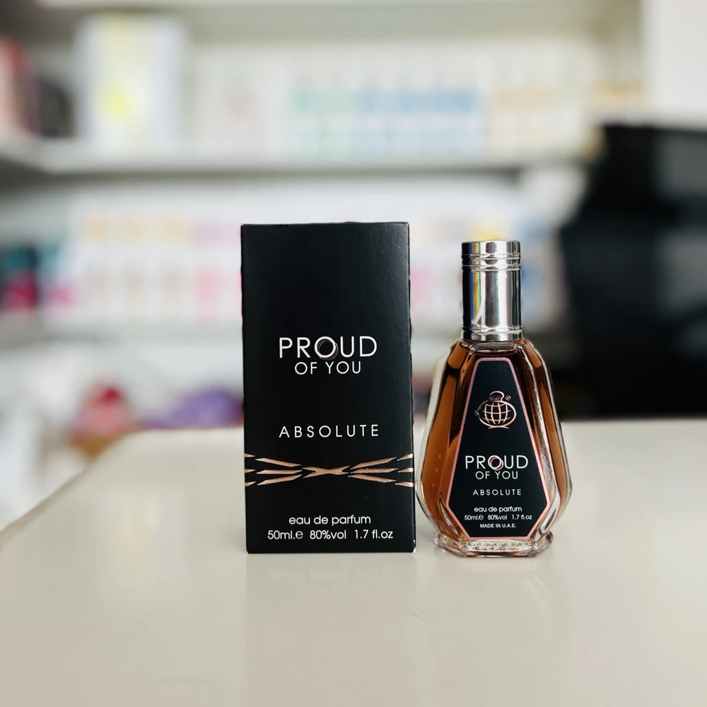 Fragrance World Proud of You Absolute EDP parfumuotas vanduo vyrams, 50 ml