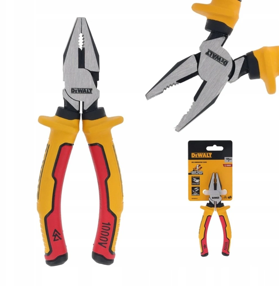 K2 Kombinuotos replės elektrikams DeWalt DWHT82810-0; 160 mm