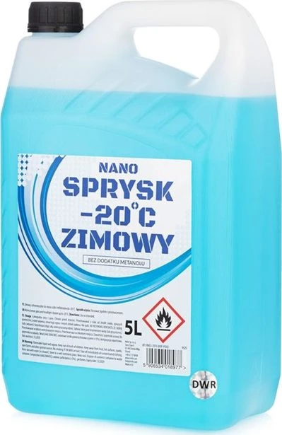 K2 Nano žiemos langų skystis 5L bakelis