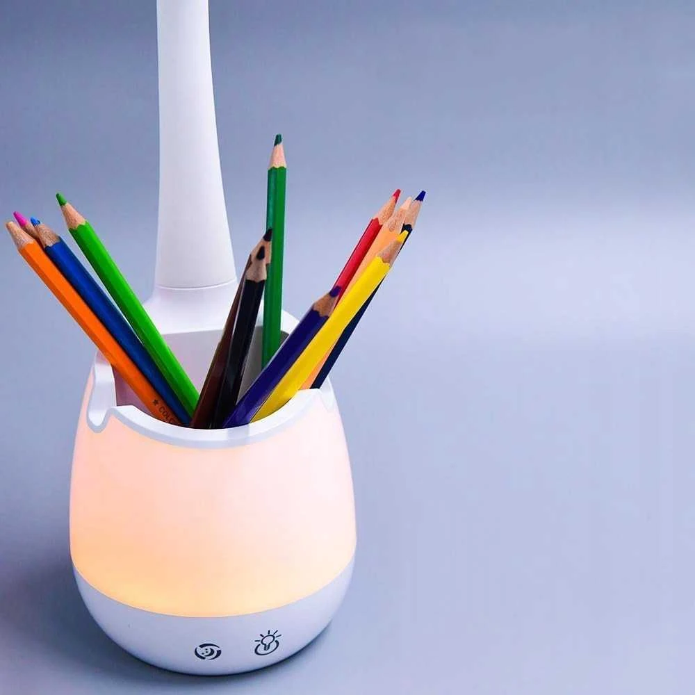 Stalinė lempa K711U LAMPKA BIURKOWA SZKOLNA LED RGB ORGANIZER