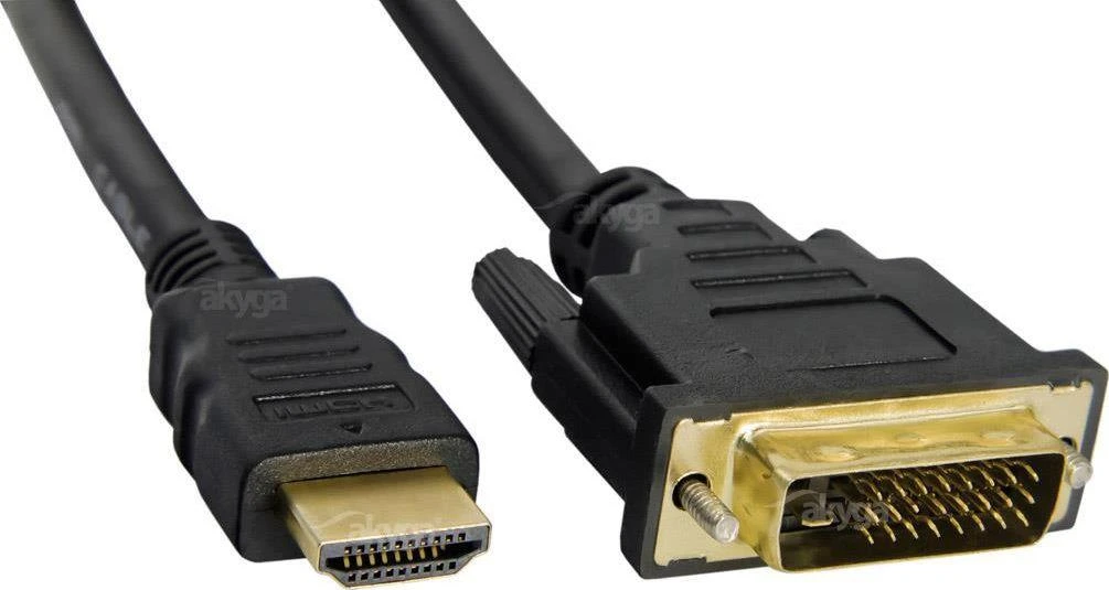 Akyga HDMI – DVI-D jungtys
