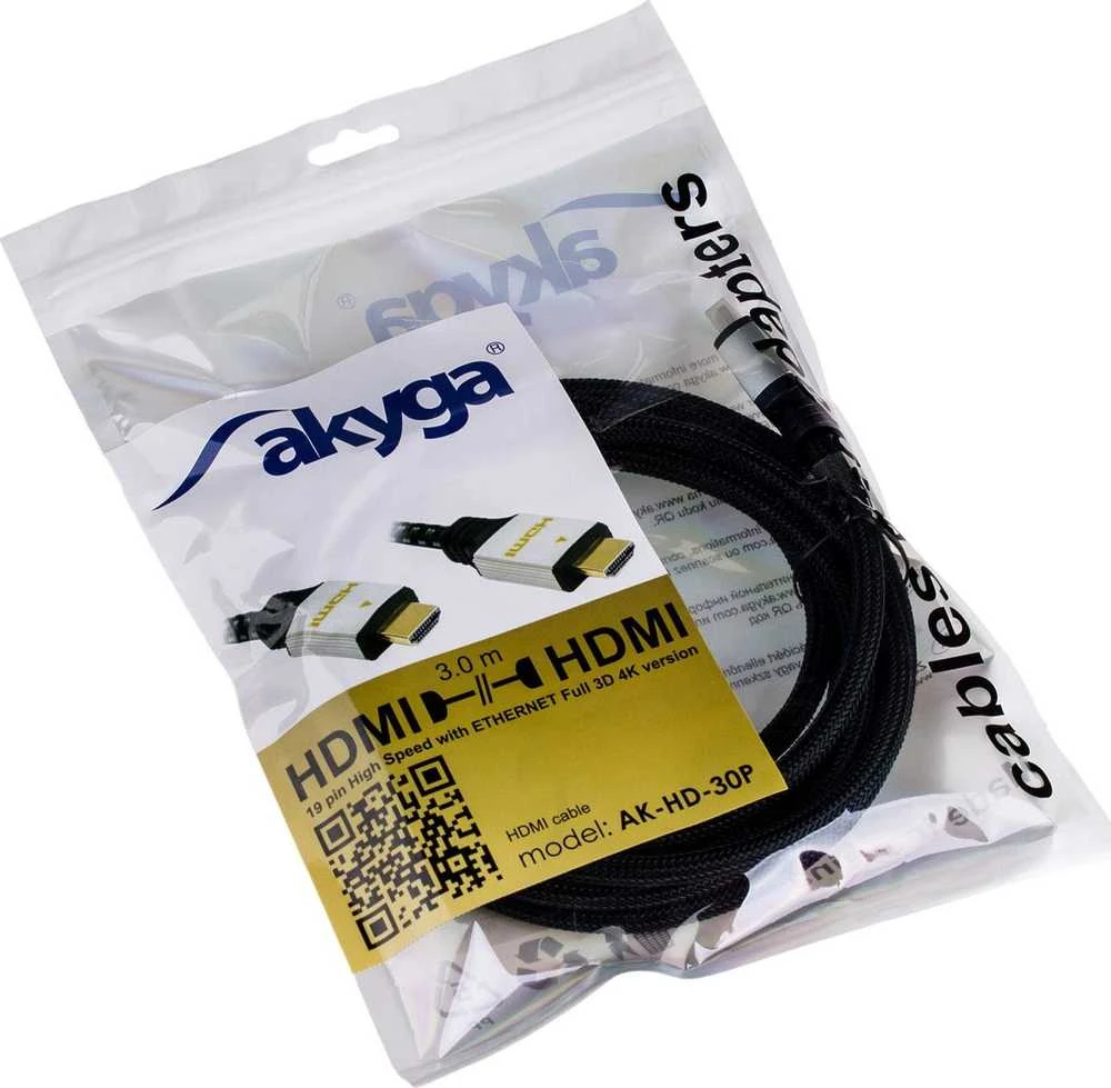 Akyga AK-HD-30P HDMI mesh seria PRO ver. 2.0 3m