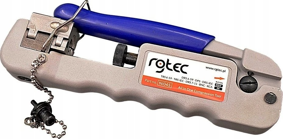 a-lan Alantec kompresinė F jungtis RG6