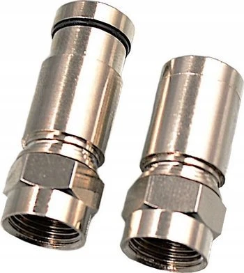 F-jungties suspaudimas RG6, vidinis rankovės skersmuo 4,80 mm (±0,1) ALANTEC