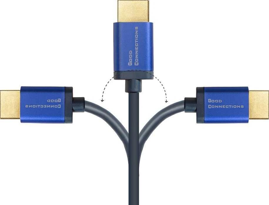 Alcasa HDMI laido jungtys su metaliniu korpusu