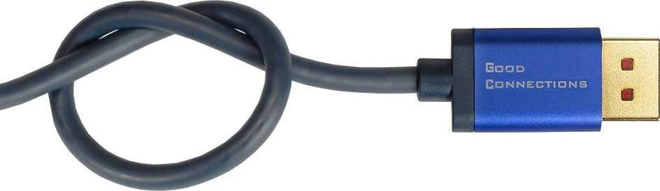 Kabelis Alcasa HDMI 2.1 SmartFLEX 0,5m Mėlyna (4521-SF005B)